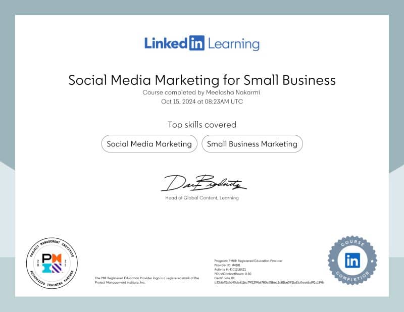 Social Media Marketing for Small Business